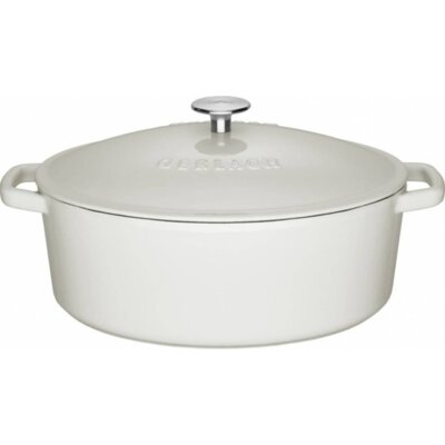 Brytfanna żeliwna GERLACH Natur Iron Biały 5.5L