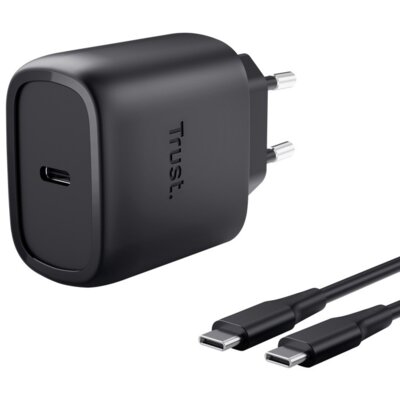 Ładowarka sieciowa TRUST Maxo 45W GaN Czarny ładowarka sieciowa USB-C