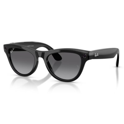 Okulary RAY BAN Meta Skyler Gen 2 Czarny połysk