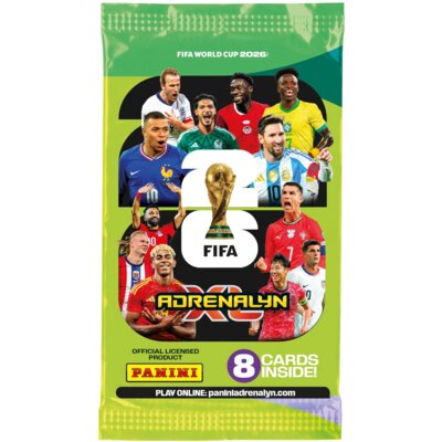 Karty PANINI FIFA World Cup 2026 Adrenalyn XL Saszetka z kartami PAN02933 (1 zestaw)