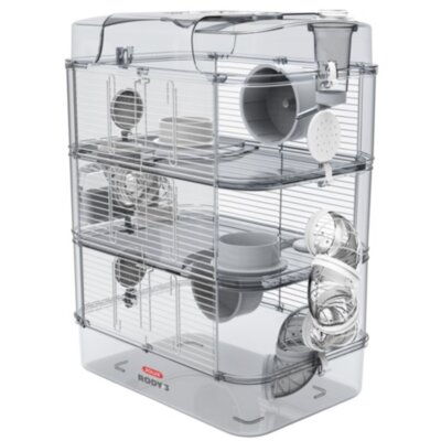 Klatka dla gryzoni ZOLUX Rody3 Trio Biały