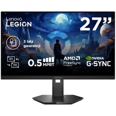 Monitor LENOVO Legion 27U-10 27" 3840x2160px IPS 160Hz 0.5 ms [MPRT]