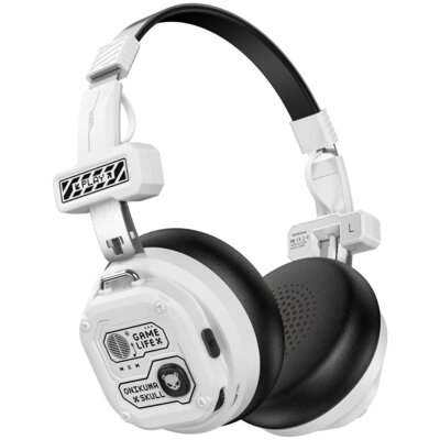 Słuchawki ONIKUMA GT803 Bezprzewodowe, Nauszne Biało-czarny