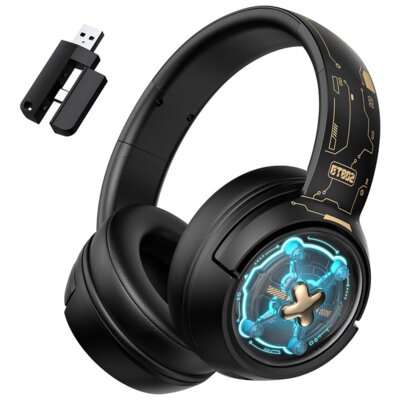 Słuchawki ONIKUMA GT802 Bezprzewodowe, Nauszne Czarny