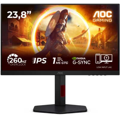 Monitor AOC 24G4ZR 23.8" 1920x1080px IPS 260Hz 0.3 ms [MPRT]