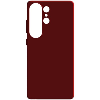 Etui 3MK Silicone Guardx do Samsung Galaxy S26 Ultra Czerwony