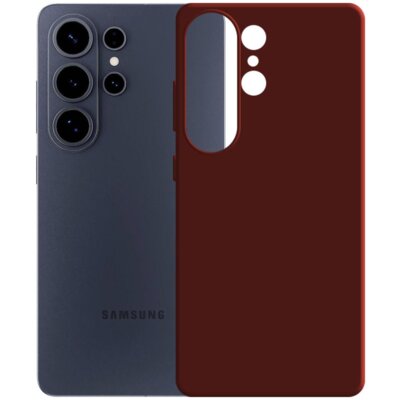 Etui 3MK Silicone Guardx do Samsung Galaxy S26 Ultra Ciemnoczerwony