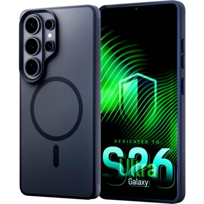 Etui XLINE MagSystem Smoke Guardx do Samsung Galaxy S26 Ultra Przezroczysto-czarny