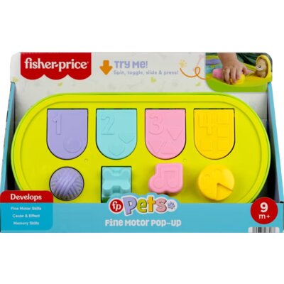 Zabawka edukacyjna FISHER-PRICE Pets Wyskakujące zwierzątka JDL66