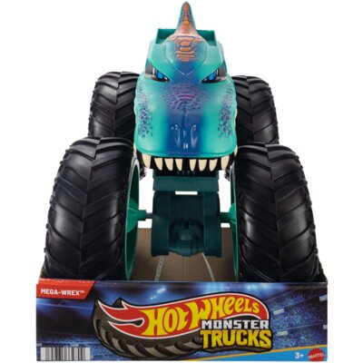 Samochód Hot Wheels Monster Trucks Kolosalny Mega Wrex JJN47