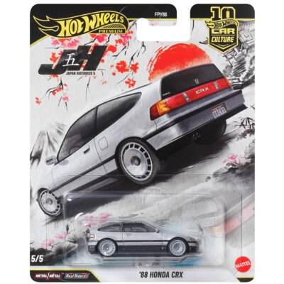 Samochód Hot Wheels Premium Kultowe Auta Honda Crx JKF13