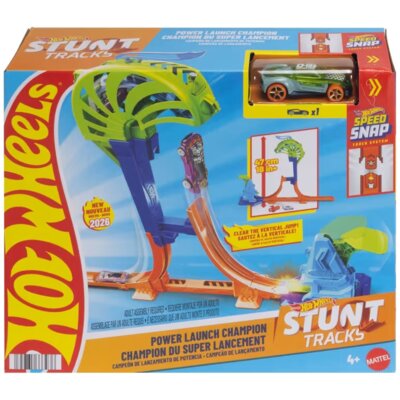 Tor Hot Wheels Stunt Tracks Mistrzowski skok JHK75