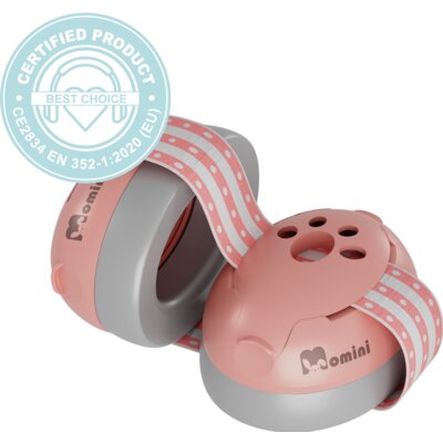 Słuchawki wygłuszające MOMINI Mimi Dla dzieci Różowy