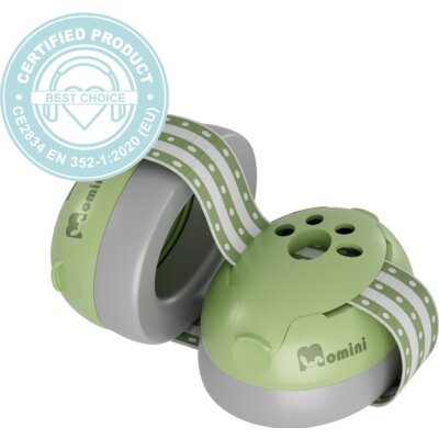 Słuchawki wygłuszające MOMINI Mimi Dla dzieci Zielony