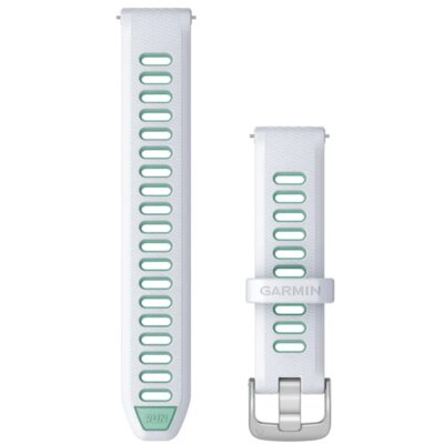 Pasek GARMIN 010-11251-A4 Quick Release koperta 39-42 mm (szerokość paska 18 mm) Biało-ciemnobłękitny