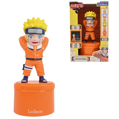Zabawka lampka nocna z głośnikiem LEXIBOOK Naruto NS02NA