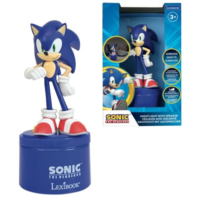 Zabawka lampka nocna z głośnikiem LEXIBOOK Sonic The Hedgehog NS02SN