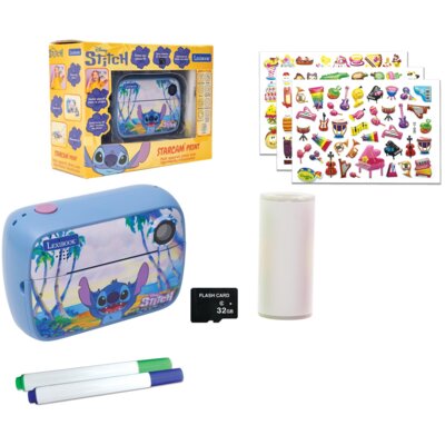 Zabawka aparat natychmiastowy LEXIBOOK Stitch DJ149D