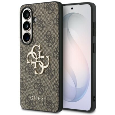 Etui GUESS 4G Big Metal Logo do Samsung Galaxy S26 Brązowy