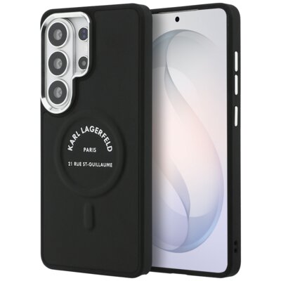 Etui KARL LAGERFELD Embossed Ring RSG Logo MagSafe do Samsung Galaxy S26 Ultra Czarny