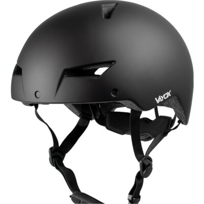 Kask rowerowy VAYOX Street VA0423BMM Czarny Miejski z lampką (rozmiar M)