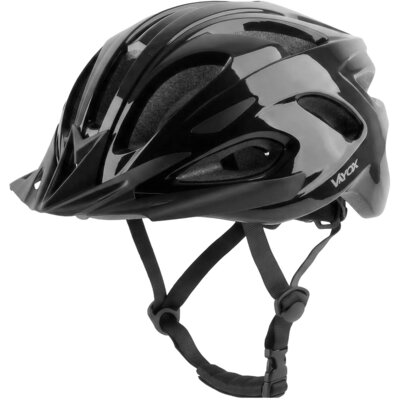 Kask rowerowy VAYOX Speed VA0425BGL Czarny MTB z lampką (rozmiar L)