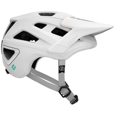 Kask rowerowy LAZER Jackal KinetiCore Biały MTB z możliwością zamontowania lampki (rozmiar L)