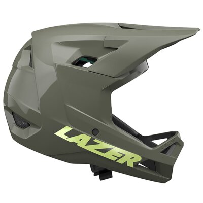 Kask rowerowy LAZER Chase KinetiCore Zielony mat Full Face (rozmiar XL, 60-62 cm)