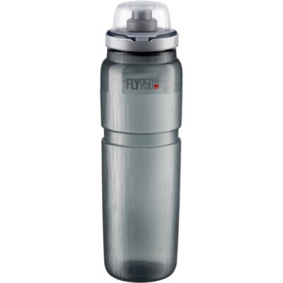 Bidon ELITE Fly Tex MTB 950 ml Przezroczysto-szary