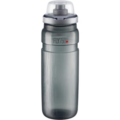Bidon ELITE Fly Tex MTB 750 ml Przezroczysto-szary