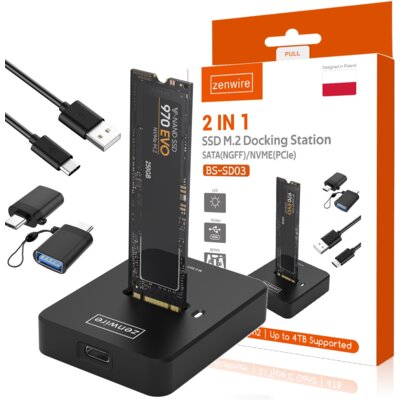 Stacja dokująca do dysków ZENWIRE SD-O3