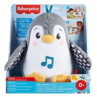 Maskotka FISHER PRICE Muzyczny Pingwinek Kiwaczek HNC10