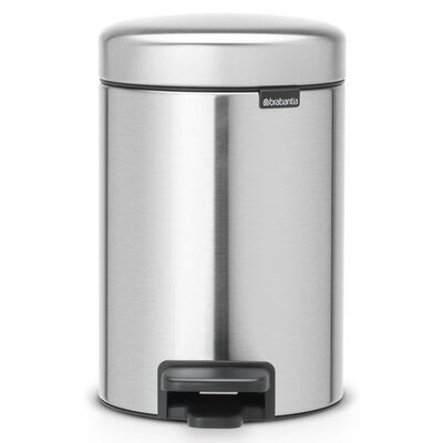 Kosz na śmieci BRABANTIA 112164 NewIcon 3L Stal matowa
