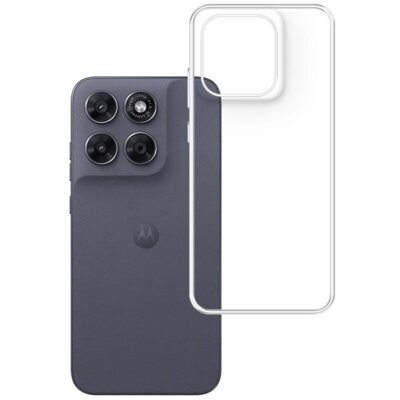 Etui 3MK Clear Case do Motorola Moto G67/ Moto G77 Przezroczysty