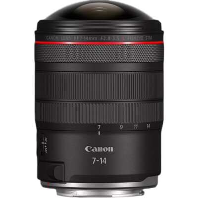 Obiektyw CANON RF 7-14mm f/2.8-3.5L Fisheye STM (7373C005)