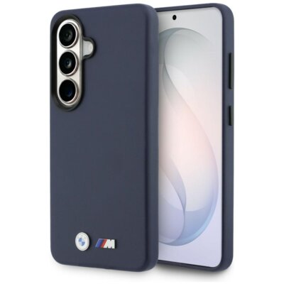 Etui BMW M Metal Logo MagSafe do Samsung Galaxy S26 Granatowy