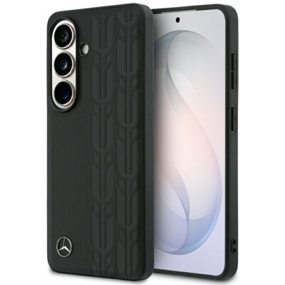 Etui MERCEDES Laurel Leaves MagSafe do Samsung Galaxy S26 Czarny