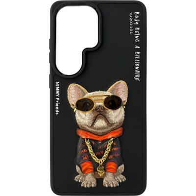 Etui NIMMY Glasses Cool Dog do Samsung Galaxy S26 Ultra Czarny