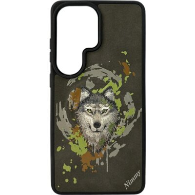 Etui NIMMY Wilk MagSafe do Samsung Galaxy S26 Ultra Ciemnoszary