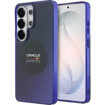 Etui RED BULL Double Layer Blended Lines MagSafe do Samsung Galaxy S26 Ultra Granatowy