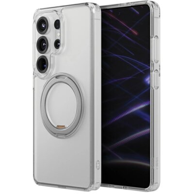 Etui UNIQ Swivix Ultra 360 Rotating Kickstand do Samsung Galaxy S26 Ultra Przezroczysty