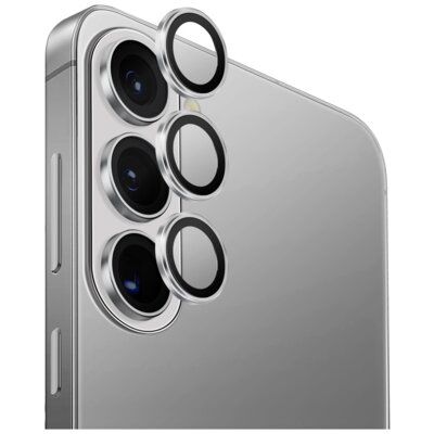 Szkło hartowane na obiektyw UNIQ Optix do Samsung Galaxy S26/ S26+ Srebrny