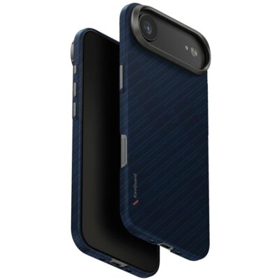 Etui UNIQ Keva Edge Magclick Charging do Apple iPhone Air Niebieski