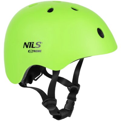 Kask NILS EXTREME MT301 Zielony (rozmiar S, 52-56 cm)