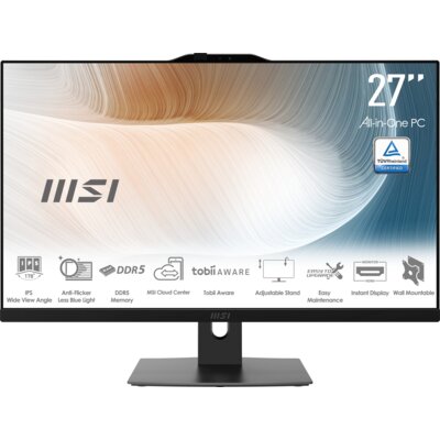 Komputer All in One MSI Modern AM272P 1M-1293XEU 27" IPS Core 5 120U 8GB RAM 512GB SSD