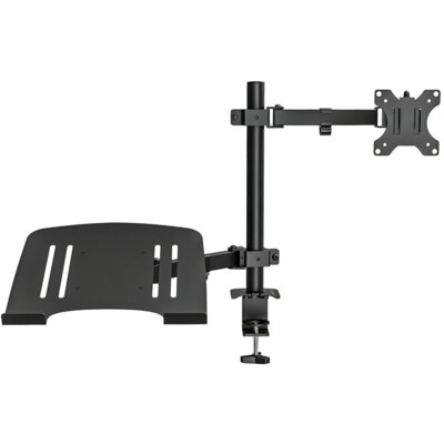 Uchwyt do monitora MOZOS DS-LM 17-32 cali Czarny + Podstawka do notebooka