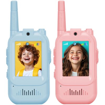 Krótkofalówka REDLEAF Walkie-talkie WT2 Niebieski, Różowy (2 szt.)