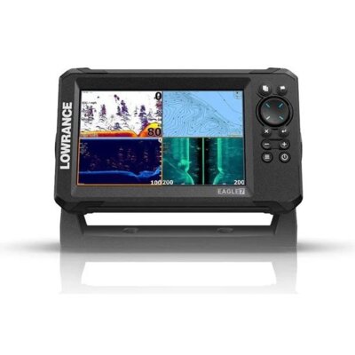 Echosonda wędkarska LOWRANCE EAGLE 7 z przetwornikiem TripleShot