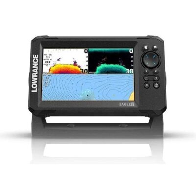 Echosonda wędkarska LOWRANCE EAGLE 7 z przetwornikiem SplitShot
