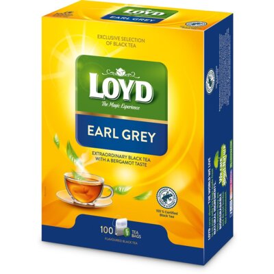 Herbata LOYD Earl Grey (100 sztuk)